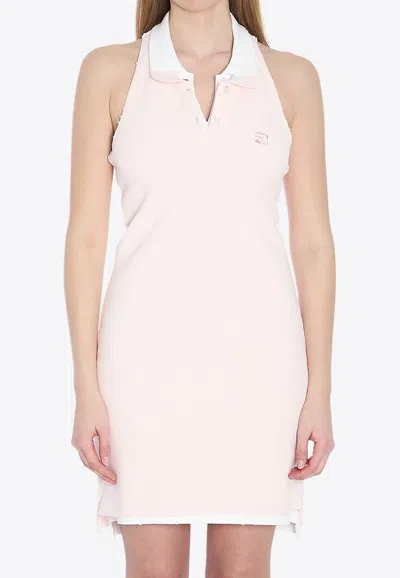 ALEXANDER WANG LAYERED MINI POLO DRESS
