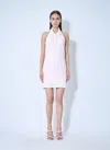 Alexander Wang Layered Polo-style Mini Dress In Pink