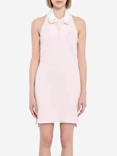 ALEXANDER WANG LAYERED POLOSTYLE MINI DRESS