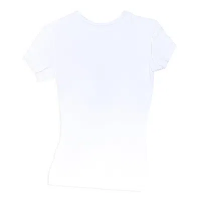 Alexander Wang Layered Ss Top White In Blue
