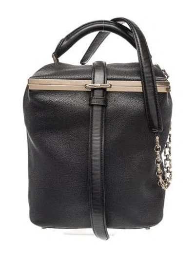 Pre-owned Alexander Wang Leather Backpack In Black