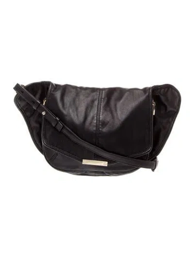 Pre-owned Alexander Wang Leather Belt Bag In Black