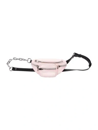 Pre-owned Alexander Wang Leather Belt Bag In Gray