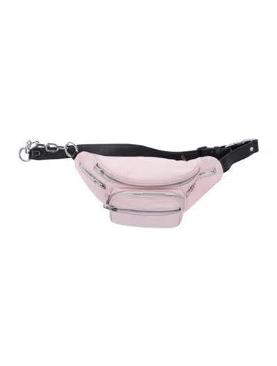 Pre-owned Alexander Wang Leather Belt Bag In Pink