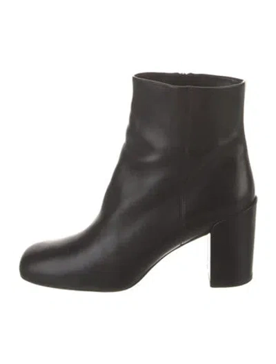 Pre-owned Alexander Wang Leather Boots In Black