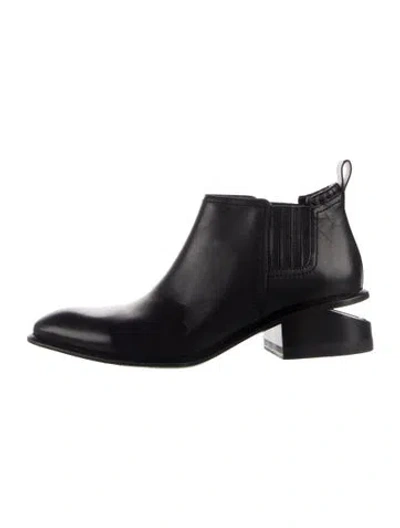 Pre-owned Alexander Wang Leather Boots In Blue