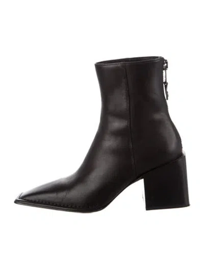 Pre-owned Alexander Wang Leather Boots In Brown
