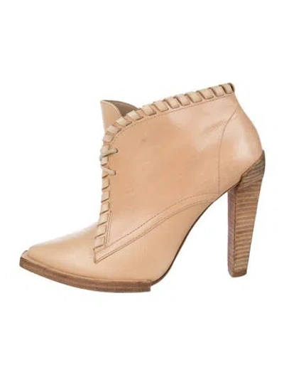 Pre-owned Alexander Wang Leather Boots In Brown