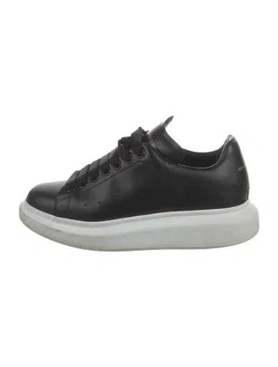 Pre-owned Alexander Wang Leather Chunky Sneakers In Black