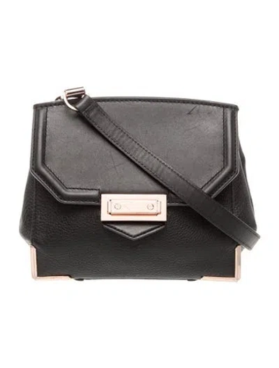 Pre-owned Alexander Wang Leather Crossbody Bag In Gray