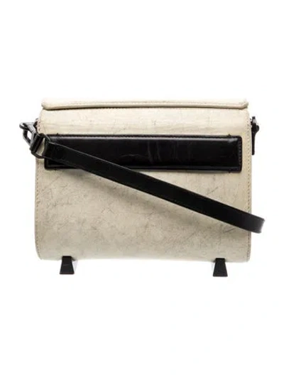 Pre-owned Alexander Wang Leather Crossbody Bag In Neutral