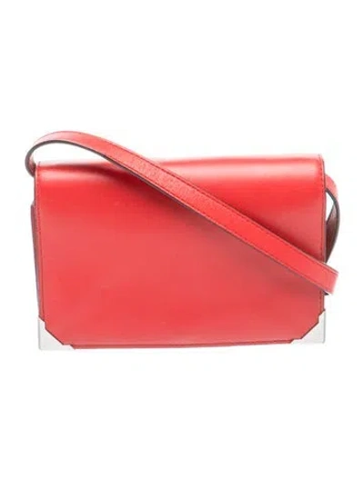 Pre-owned Alexander Wang Leather Crossbody Bag In Red