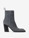 Alexander Wang 95mm Throttle Ankle Boot In Gray