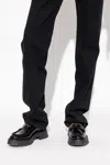 Alexander Wang Leather Loafers In Black