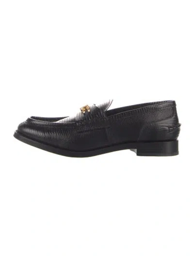 Pre-owned Alexander Wang Leather Loafers In Blue