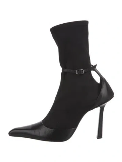 Pre-owned Alexander Wang Leather Pumps In Black