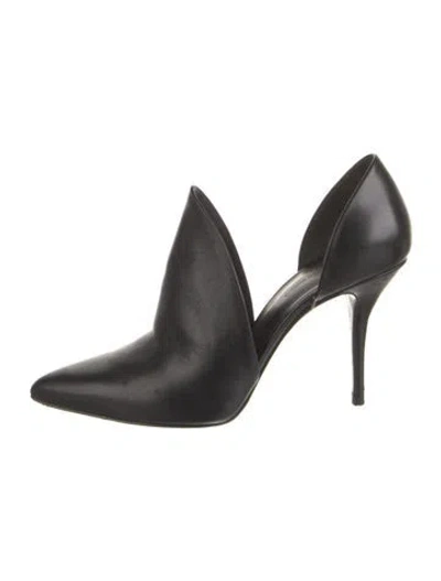 Pre-owned Alexander Wang Leather Pumps In Black