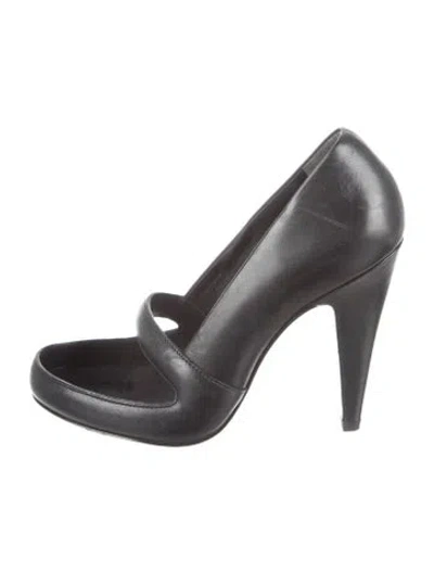 Pre-owned Alexander Wang Leather Pumps In Black