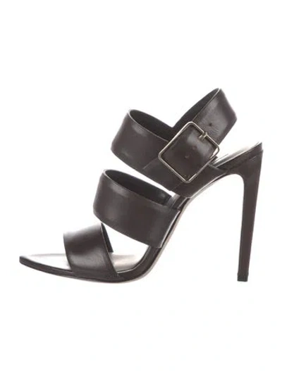Pre-owned Alexander Wang Leather Pumps In Black