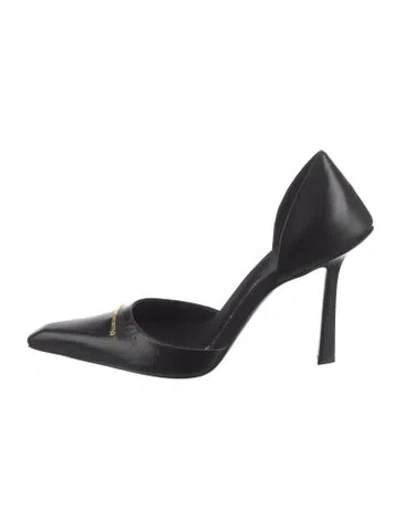 Pre-owned Alexander Wang Leather Pumps In Black