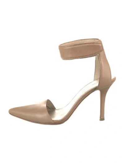 Pre-owned Alexander Wang Leather Pumps In Neutrals