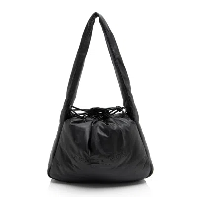 Alexander Wang Leather Ryan Large Shoulder Bag In Black