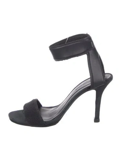 Pre-owned Alexander Wang Leather Sandals In Blue