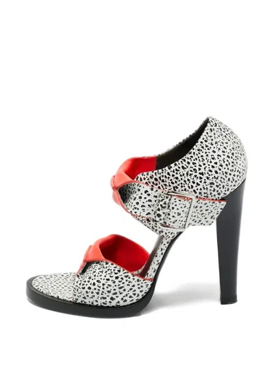 Pre-owned Alexander Wang Leather Sandals In White