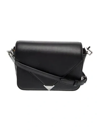 Pre-owned Alexander Wang Leather Shoulder Bag In Black