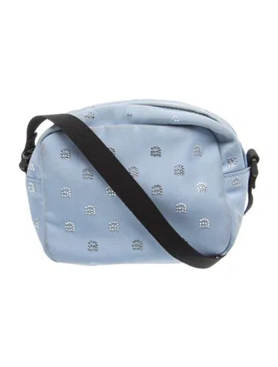 Pre-owned Alexander Wang Leather Shoulder Bag In Blue