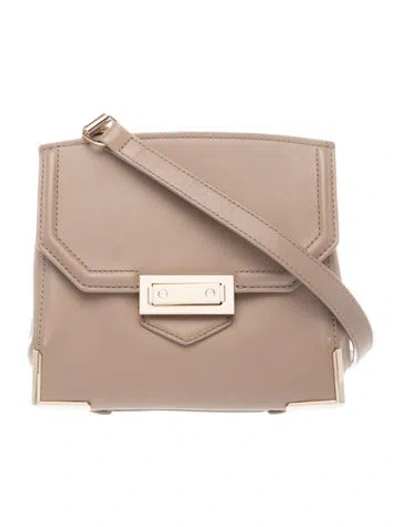 Pre-owned Alexander Wang Leather Shoulder Bag In Brown