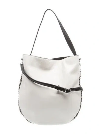 Pre-owned Alexander Wang Leather Shoulder Bag In Neutral