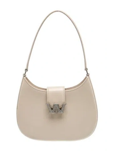 Pre-owned Alexander Wang Leather Shoulder Bag In Neutral