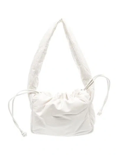 Pre-owned Alexander Wang Leather Shoulder Bag In White