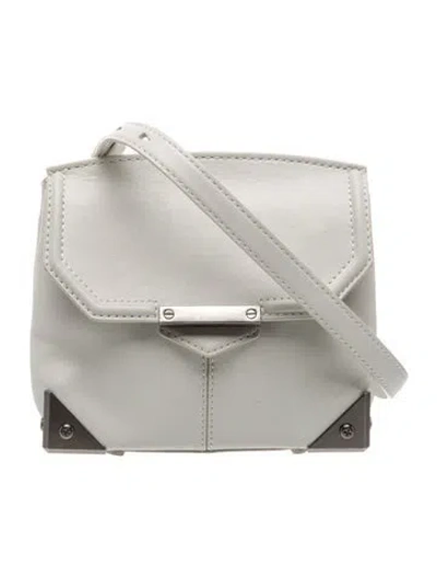 Pre-owned Alexander Wang Leather Shoulder Bag In White