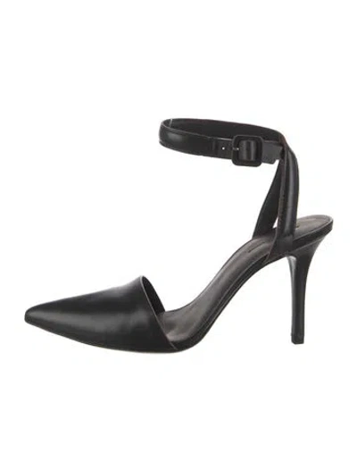 Pre-owned Alexander Wang Leather Slingback Pumps In Multi