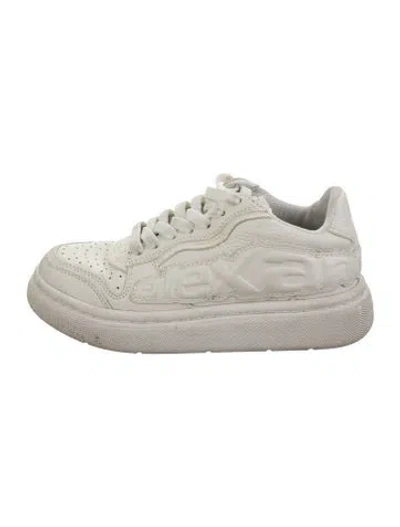 Pre-owned Alexander Wang Leather Sneakers In Multi