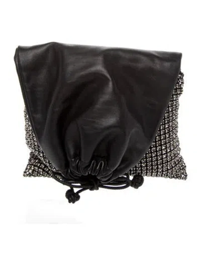 Pre-owned Alexander Wang Leather Top Handle Bag In Black