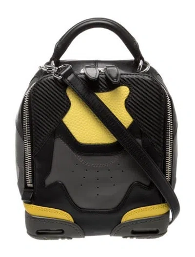 Pre-owned Alexander Wang Leather Top Handle Bag In Black