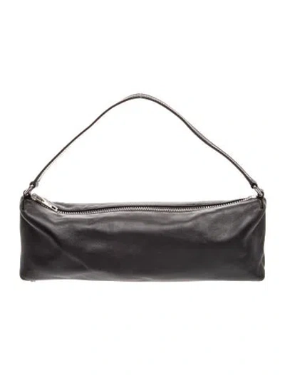 Pre-owned Alexander Wang Leather Top Handle Bag In Gray