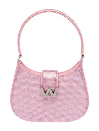 Pre-owned Alexander Wang Leather Top Handle Bag In Pink