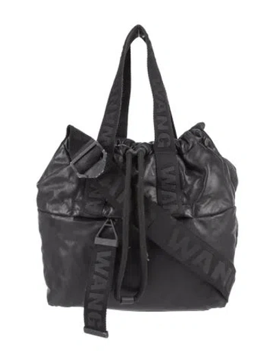 Pre-owned Alexander Wang Leather Tote In Black