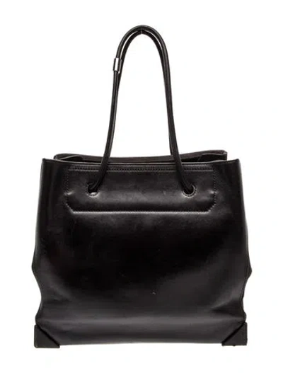 Pre-owned Alexander Wang Leather Tote In Black