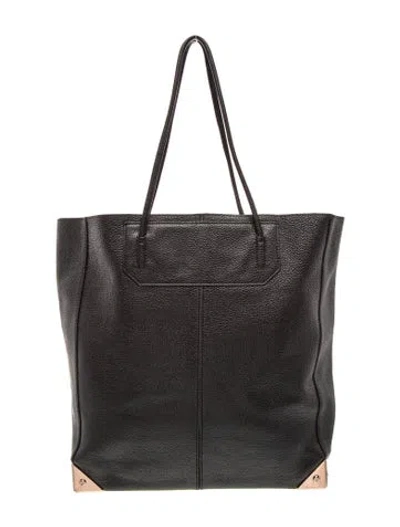 Pre-owned Alexander Wang Leather Tote In Black
