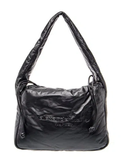 Pre-owned Alexander Wang Leather Tote In Blue