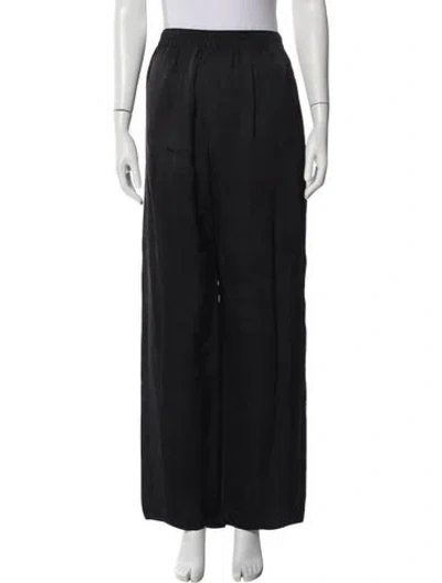 Pre-owned Alexander Wang Leather Trim Embellishment Lounge Set In Black