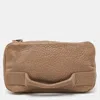 ALEXANDER WANG LEATHER ZIPPED POUCH
