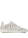 Alexander Wang White Leather Lex Sneakers In White