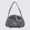Alexander Wang Light Blue Cotton Ryan Small Satchels