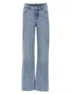 Alexander Wang Light Blue Relaxed Fit Jeans In Light Blue